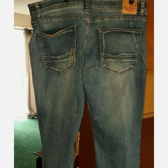 NatNast Denim Jeans Sz 38/30 - Picture 3 of 4